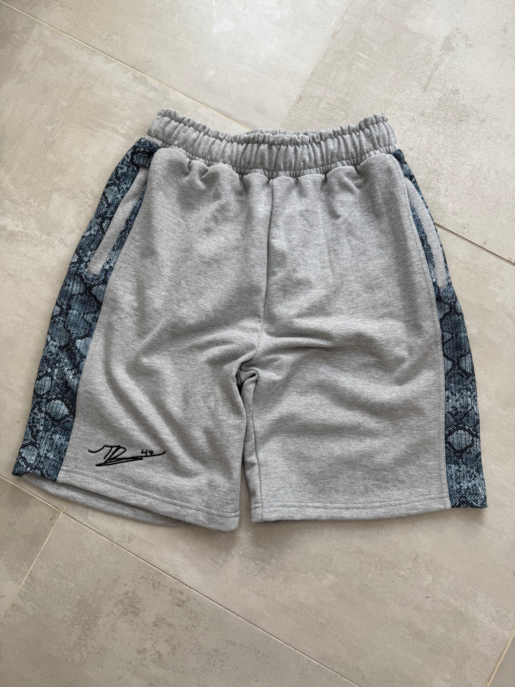 SNAKESKIN JOGGER SHORTS