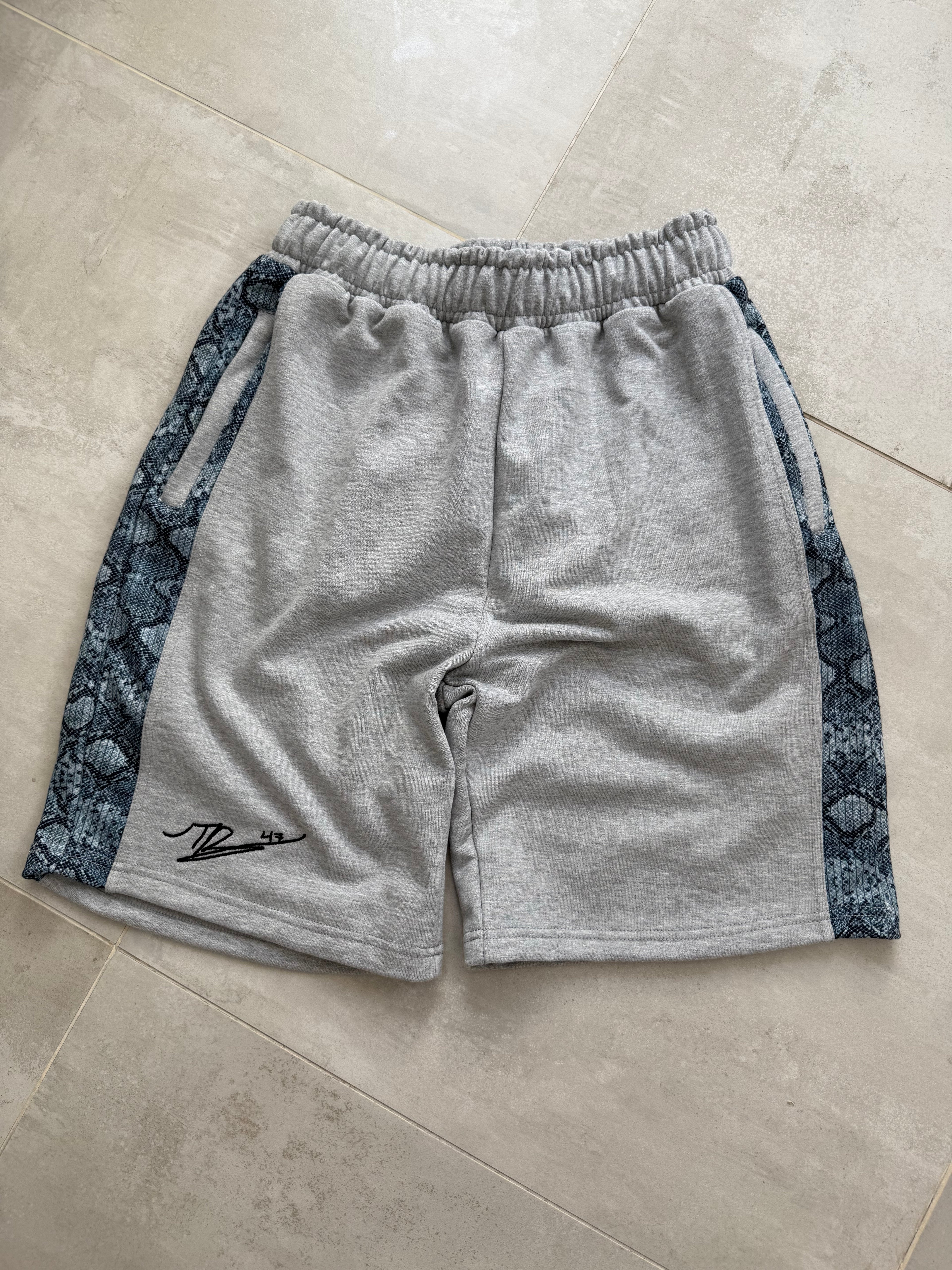SNAKESKIN JOGGER SHORTS